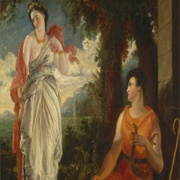 Aphrodite and Anchises in 'The Odyssey'