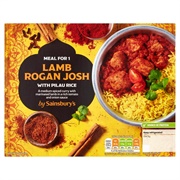 Indian Lamb Rogan Josh With Pilau Rice