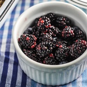 Baked Blackberries