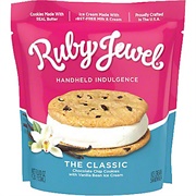 Chocolate Chip Vanilla Bean Ice Cream Sandwich