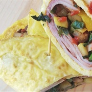 Egg and Tangelo Wrap