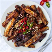 Stir-Fried Eggplant