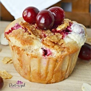 Cranberry Cheesecake Muffins