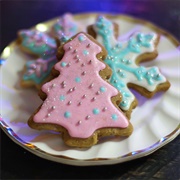 Iced Gingerbread Cookies