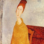 Portrait of Jeanne Hébuterne (Amedeo Modigliani)