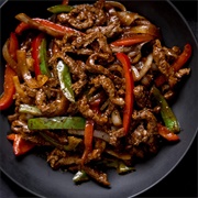 Beef in Black Pepper Sauce