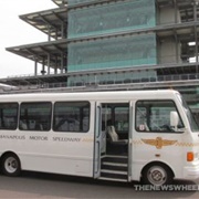 Done a Tour Bus Lap at Indianapolis Motor Speedway