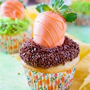 Easter Carrot Cupcake