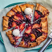 Blueberry Peach Galette