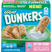 Yoplait Go-Gurt Cotton Candy Dunkers