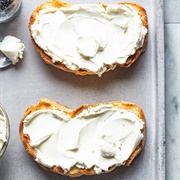 Toast With Cream Cheese