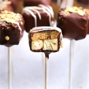 S'mores Cheesecake Pops