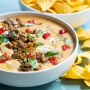 Tennessee: Beefy Queso Skillet Dip
