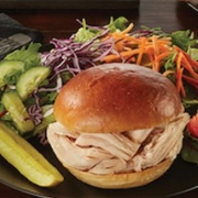 Rotisserie Chicken on a Bun