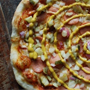 Hot Dog Pizza