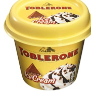 Toblerone Ice Cream Tub