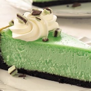 Crème De Menthe Cheesecake