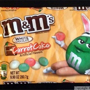 White Chocolate Carrot Cake M&M's