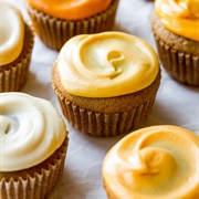 Orange Ombre Cupcake