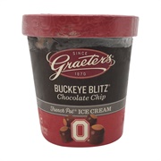 Graeter's Buckeye Blitz Chocolate Chip Ice Cream