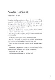 Popular Mechanics (Raymond Carver)