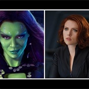 Natmora - Gamora and Natasha Romanoff