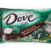 Dove Dark Chocolate Peppermint Bark