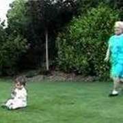 Granny Kicks Baby