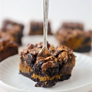 Pumpkin Pecan Pie Brownies
