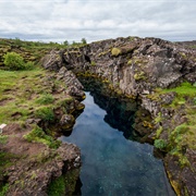 Flosagjá Canyon, Þingvellir National Park, Iceland