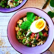 Asparagus Oatmeal