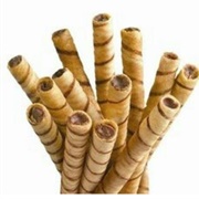 Rolled Wafer Cookies