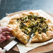 Broccoli Cheese Galette