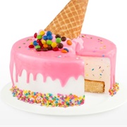 Creamistry Pink Birthday Cake