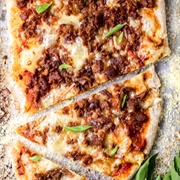 Ground Turkey Pizza
