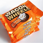 Orange Wagon Wheel