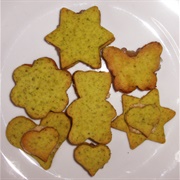 Vegan Pistachio Cookies Filled With Pomelo Jam and Cashew Cream