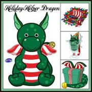 Holiday Helper Dragon