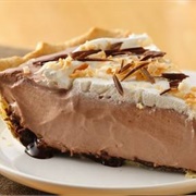 Toasted Coconut Mochaccino Pie