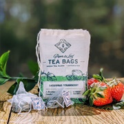 Piper and Leaf Tea Co. Sassyfras Strawberry Tea