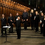 Alan Tavener (Director) With Cappella Nova