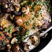 Pork Chops With Mushroom Cream Sauce