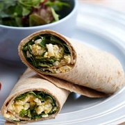 Egg and Tofu Wrap