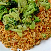 Spicy Rice With Broccoli