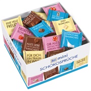 Box Sayings (Mini Schokosprüche)