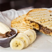 Peanut Butter & Jelly Deli PB Banana Sandwich