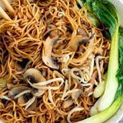 Mushroom Chow Mein