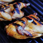 Grilled Cornish Game Hen