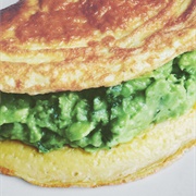 Egg and Guacamole Wrap