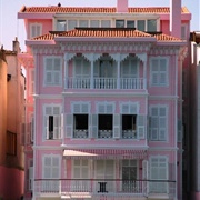 Pink House on the Bosphorus Istanbul